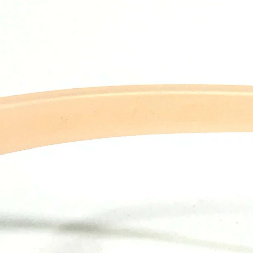 Miraflex Sunglasses NEW BABY 2 Nude Rectangular Frames with Red Lenses